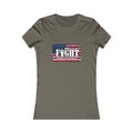 Fight Flag Women's Fitted Tshirt - Sweet Baby Jeez Teez