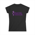 Purple Prayer Warrior Women's Semi-Fitted Tshirt