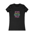 Hot Mess Womens Fitted Tshirt (Multi Logo) - Sweet Baby Jeez Teez