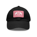 Women's Dad Hat with Leather Patch (ARS - White Logo) - Sweet Baby Jeez Teez