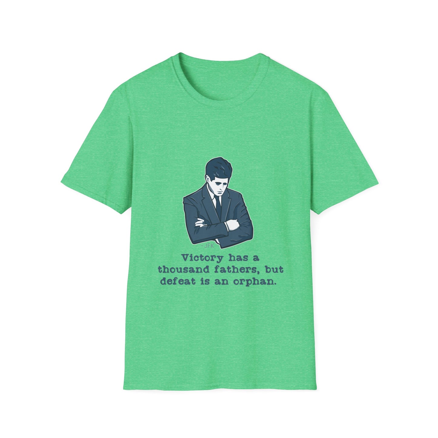 JFK Thousand Fathers Men's Tshirt (IW Blues Logo) - Sweet Baby Jeez Teez