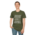 Jesus Saves Bruh Men's Tshirt (White Logo)