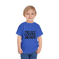 This Boy Loves Jesus Toddler Tshirt