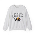 Life is Scary Women's Relaxed Sweatshirt - Sweet Baby Jeez Teez