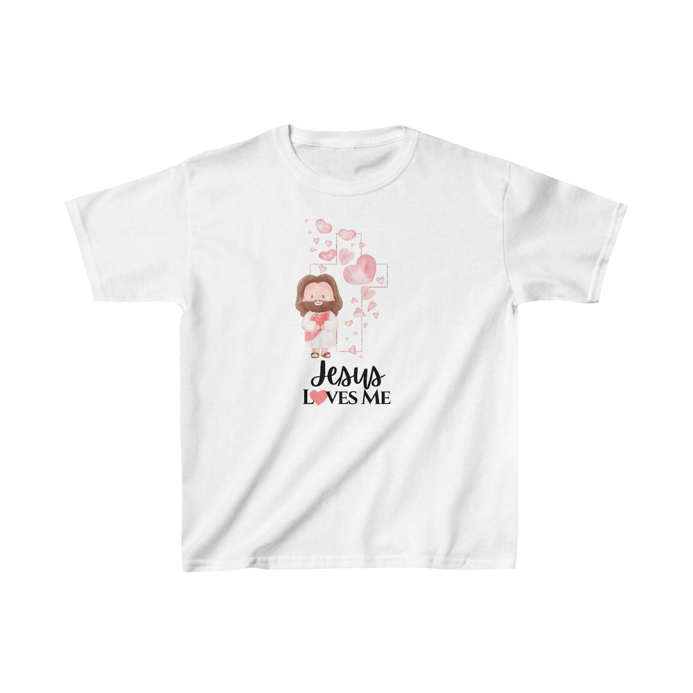 Jesus Loves Me Girl's Tshirt