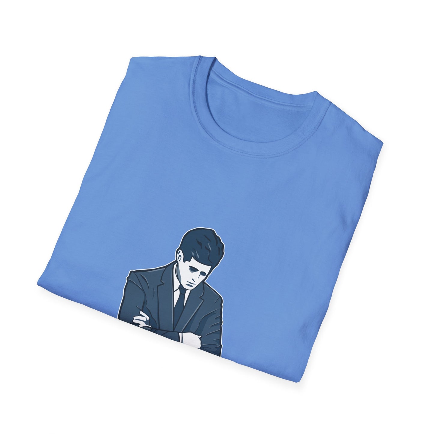 JFK Thousand Fathers Men's Tshirt (IW Blues Logo) - Sweet Baby Jeez Teez