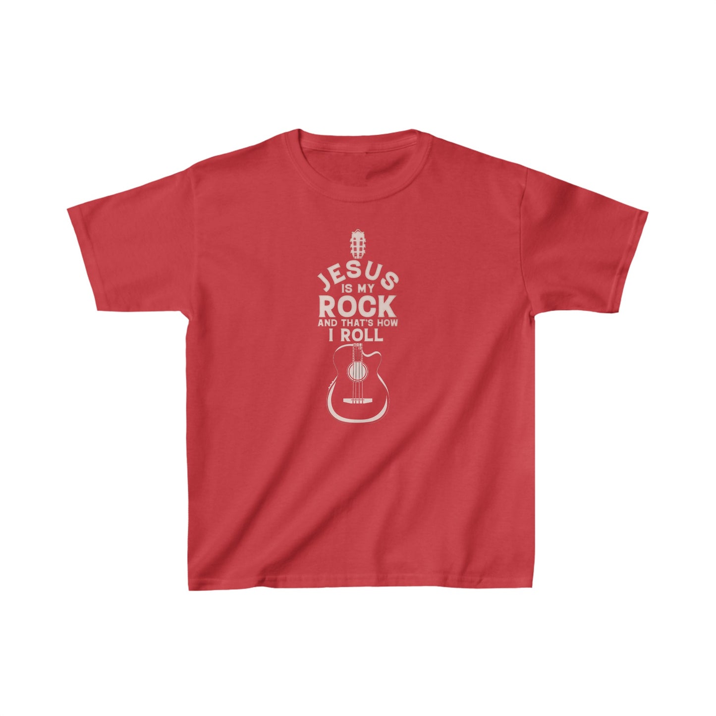 Jesus is My Rock Girls Tshirt  (Peachy  Logo)