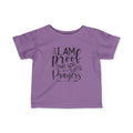 I Am Proof Infant Soft Tshirt (Black Logo)