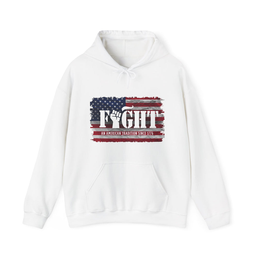 Fight Flag Men's Hoodie - Sweet Baby Jeez Teez