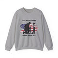 Some Gave All Women's Relaxed Sweatshirt (MM Black Logo) - Sweet Baby Jeez Teez