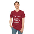 Trump/Vance Men's Tshirt (White Logo) - Sweet Baby Jeez Teez