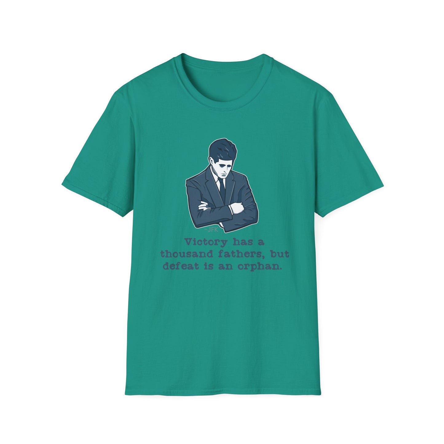 JFK Thousand Fathers Women's Relaxed/Plus Tshirt (IW Blues Logo) - Sweet Baby Jeez Teez