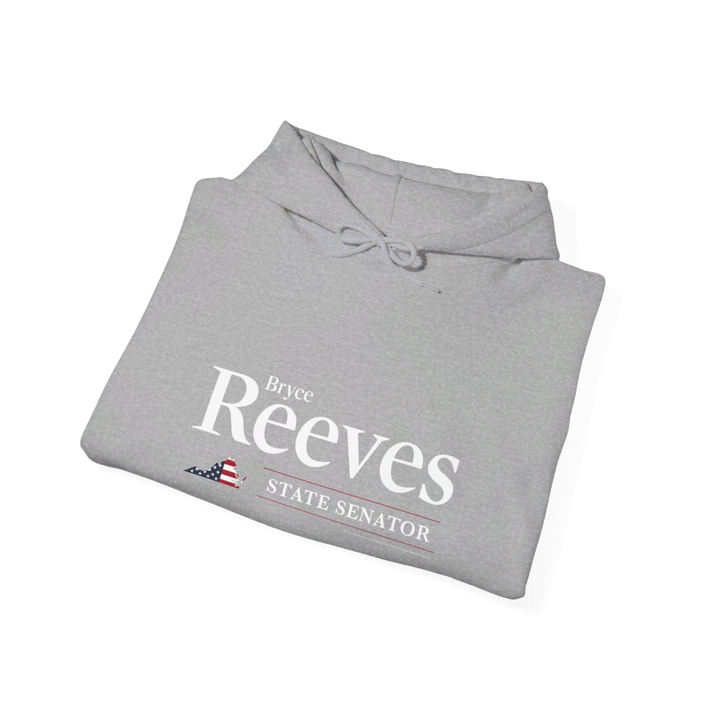 Senator Bryce Reeves Unisex Hoodie (White Logo) - Sweet Baby Jeez Teez