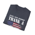 Enjoy Your Freedom Men's Tshirt (MM Flag Logo) - Sweet Baby Jeez Teez