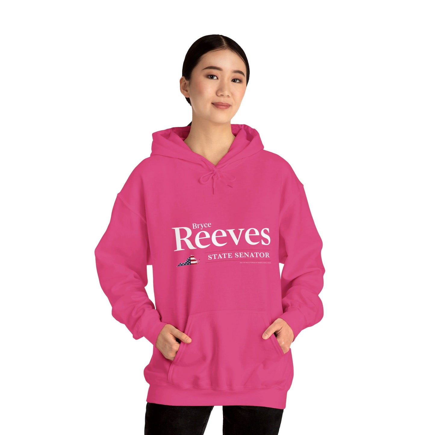 Senator Bryce Reeves Unisex Hoodie (White Logo) - Sweet Baby Jeez Teez