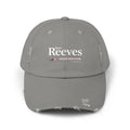 Senator Bryce Reeves Unisex Distressed Cap (White Logo) - Sweet Baby Jeez Teez