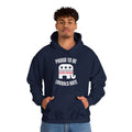 Proud to Be Men's Hoodie (White Logo)