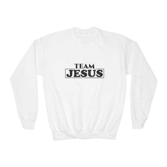 Team Jesus Kids Crewneck Sweatshirt