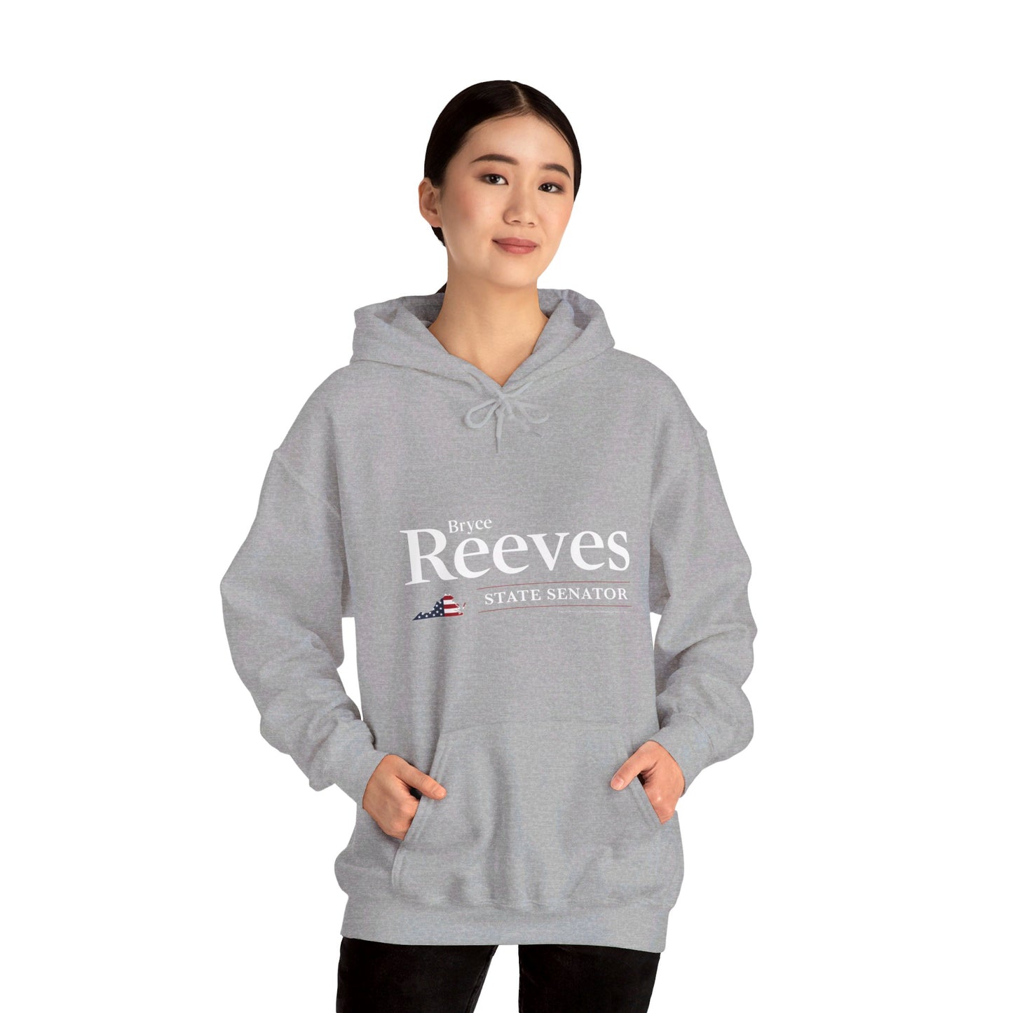 Senator Bryce Reeves Unisex Hoodie (White Logo) - Sweet Baby Jeez Teez