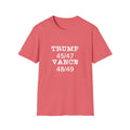 Trump/Vance Women's Relaxed/Plus Tshirt (White Logo) - Sweet Baby Jeez Teez