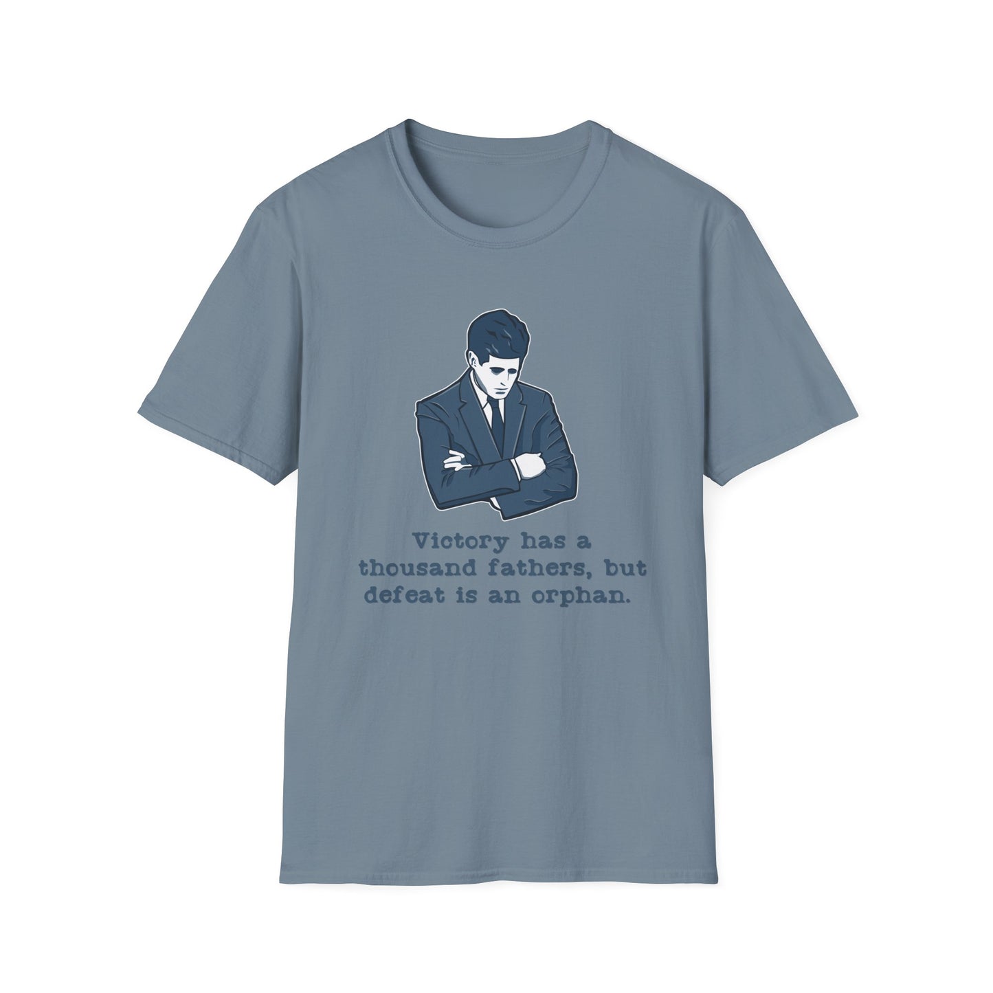 JFK Thousand Fathers Women's Relaxed/Plus Tshirt (IW Blues Logo) - Sweet Baby Jeez Teez