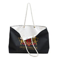 Prayer Brigade Weekender Bag - Stylish Travel Tote with Lion Crest Design