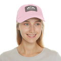 Women's Dad Hat with Leather Patch (ARS - White Logo) - Sweet Baby Jeez Teez