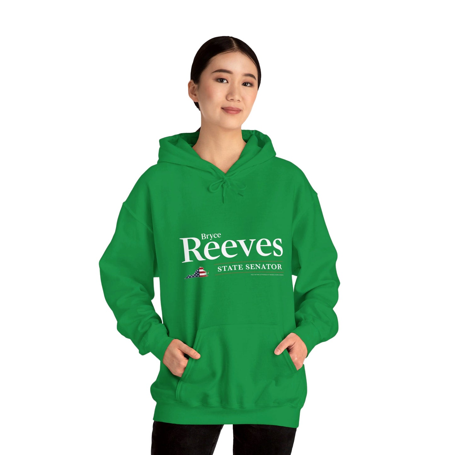 Senator Bryce Reeves Unisex Hoodie (White Logo) - Sweet Baby Jeez Teez