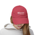 Senator Bryce Reeves Unisex Distressed Cap (White Logo) - Sweet Baby Jeez Teez