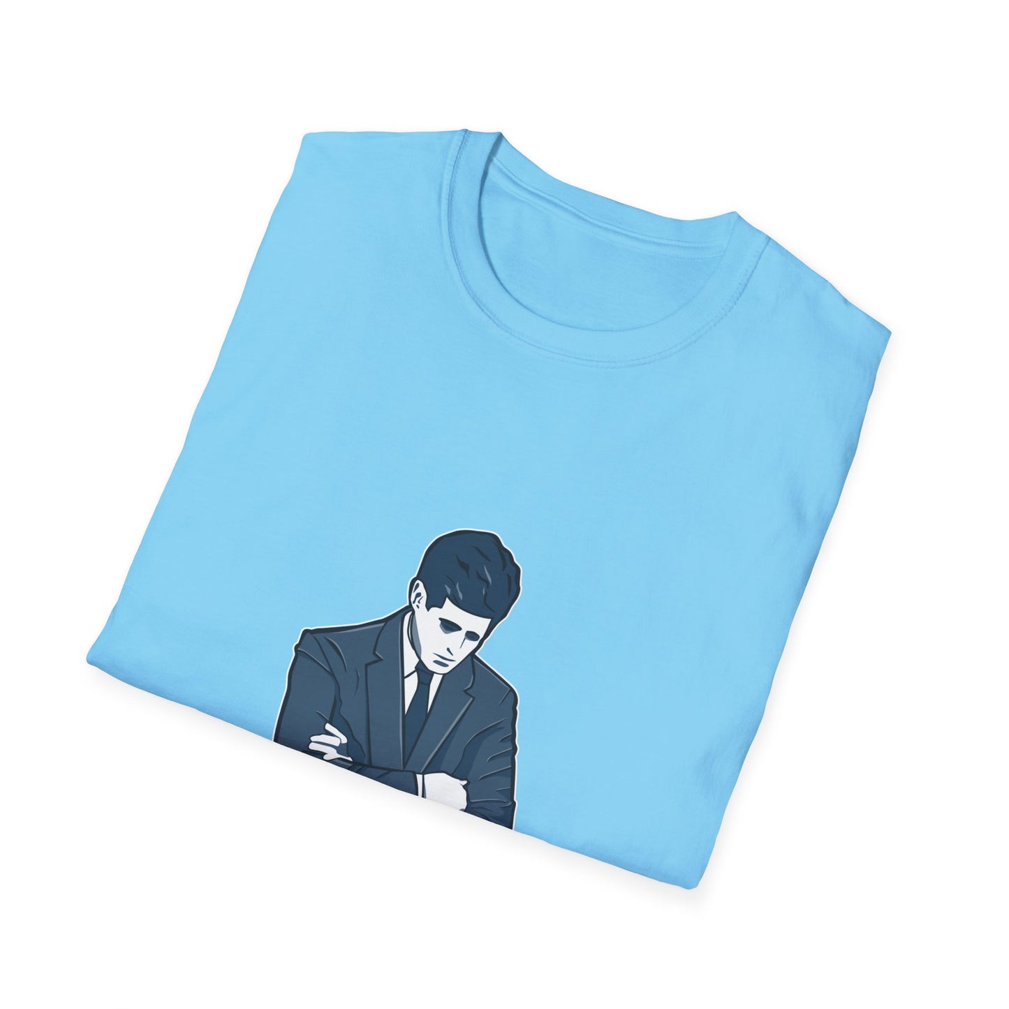 JFK Thousand Fathers Men's Tshirt (IW Blues Logo) - Sweet Baby Jeez Teez