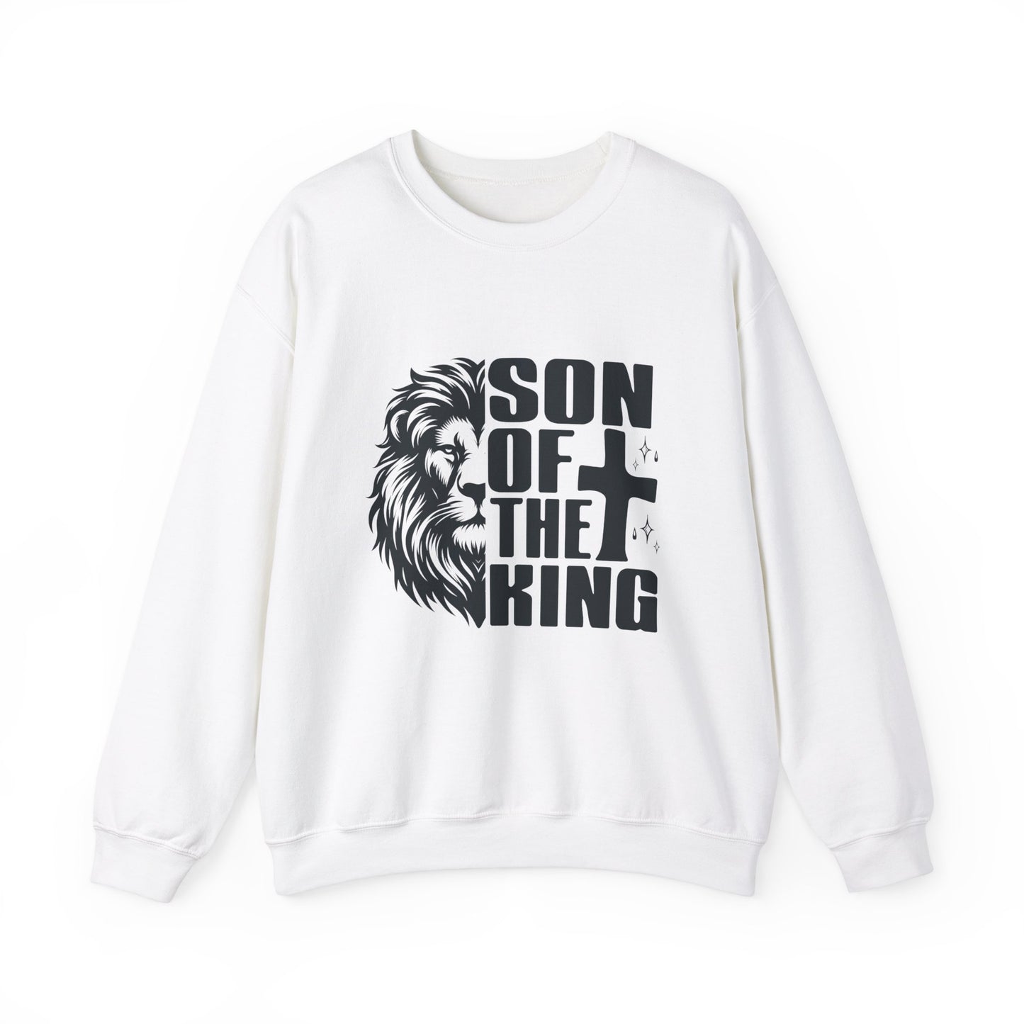 Son of the King Men's Sweatshirt (Black Logo)