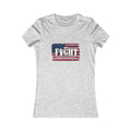 Fight Flag Women's Fitted Tshirt - Sweet Baby Jeez Teez