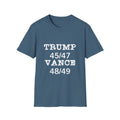 Trump/Vance Men's Tshirt (White Logo) - Sweet Baby Jeez Teez