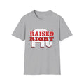 Raised Right Men's Tshirt (White Logo) - Sweet Baby Jeez Teez