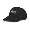 Senator Bryce Reeves Unisex Distressed Cap (White Logo) - Sweet Baby Jeez Teez