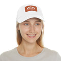 Women's Dad Hat with Leather Patch (ARS - White Logo) - Sweet Baby Jeez Teez