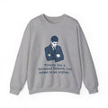 JFK Thousand Fathers Men's Sweatshirt (IW Blues Logo) - Sweet Baby Jeez Teez