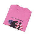 All Gave Some Women's Relaxed/Plus Tshirt (MM Black Logo) - Sweet Baby Jeez Teez