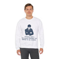 JFK Thousand Fathers Men's Sweatshirt (IW Blues Logo) - Sweet Baby Jeez Teez