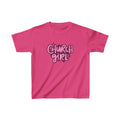 Church Girl Girl's Tshirt (Pinks Logo)