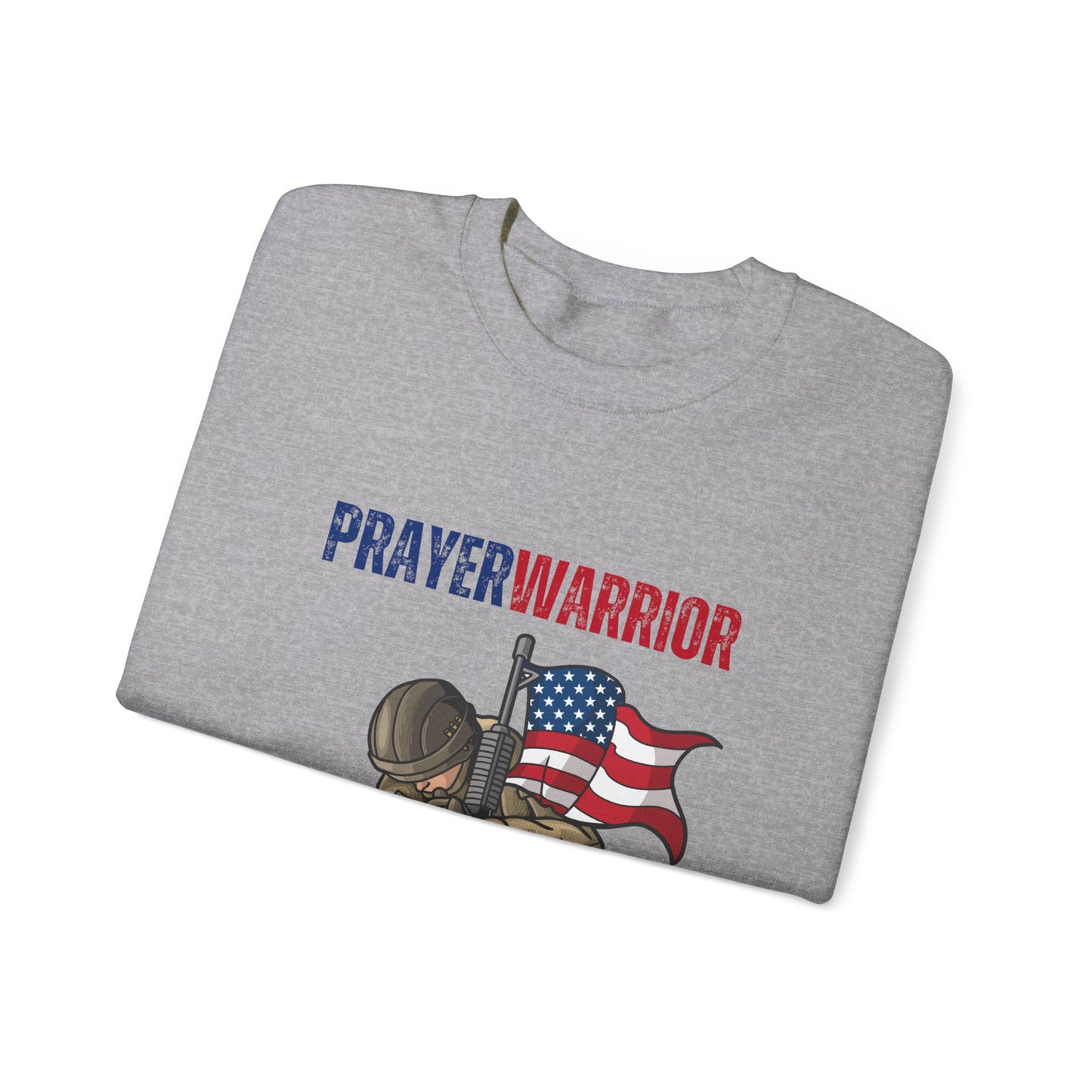 Prayer Warrior Soldier Men's Sweatshirt