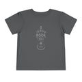 Jesus is My Rock Toddler Tshirt (Gray Logo)