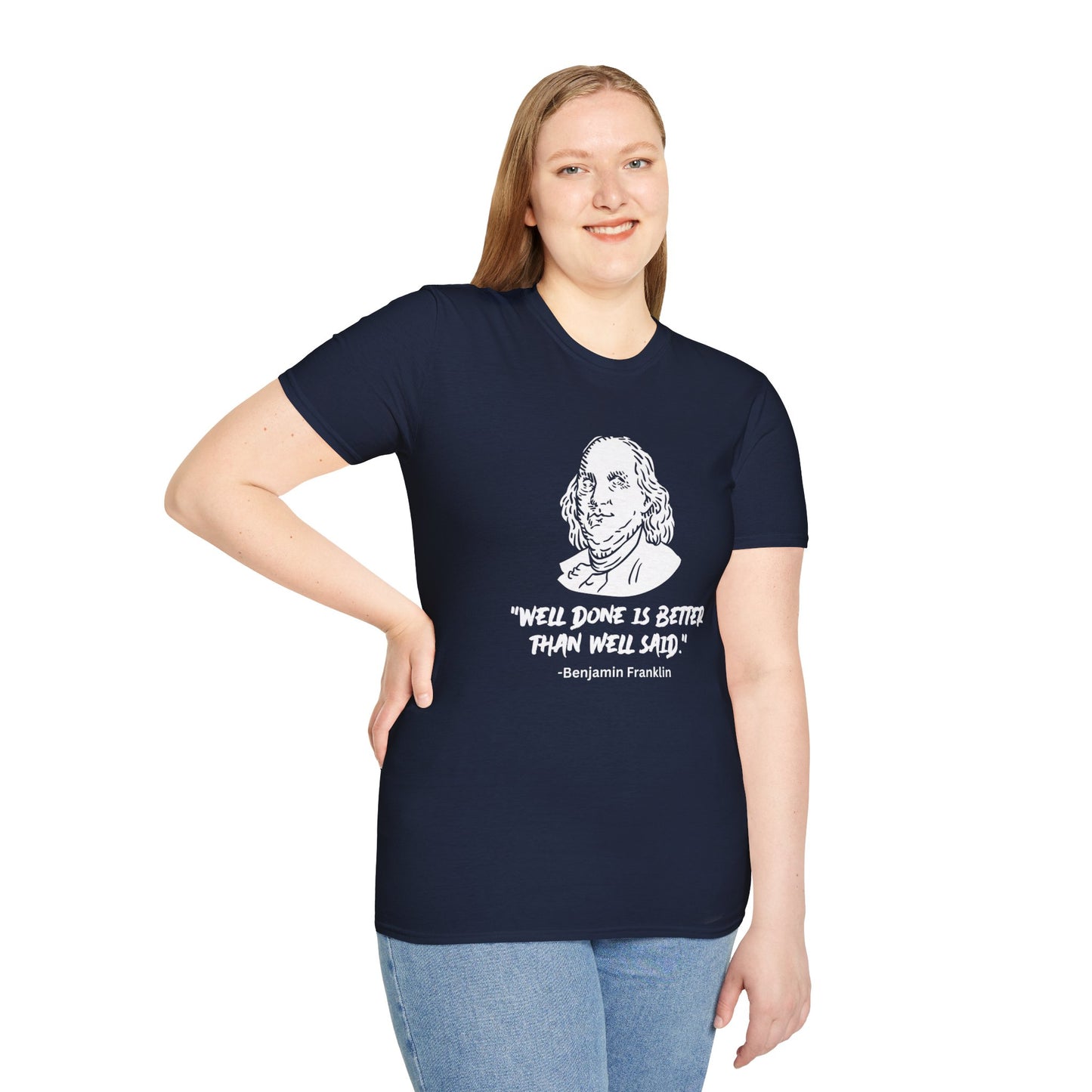 Well Said Women's Relaxed/Plus Tshirt (IW - White Logo) - Sweet Baby Jeez Teez