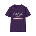 Pretty Girls Women's Relaxed/Plus Tshirt (White/Red Logo) - Sweet Baby Jeez Teez