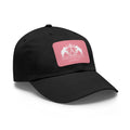 Women's Dad Hat with Leather Patch (ARS - White Logo) - Sweet Baby Jeez Teez