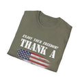 Enjoy Your Freedom Men's Tshirt (MM Flag Logo) - Sweet Baby Jeez Teez