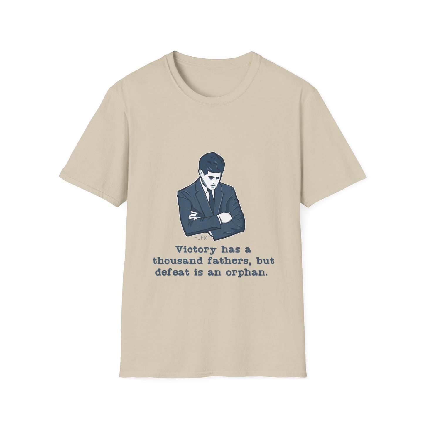 JFK Thousand Fathers Men's Tshirt (IW Blues Logo) - Sweet Baby Jeez Teez