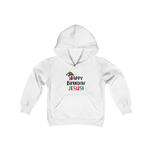 Happy Birthday Jesus Kids Hoodie