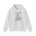 Orthodox Icon Men's Hooded Sweatshirt (Black Logo)