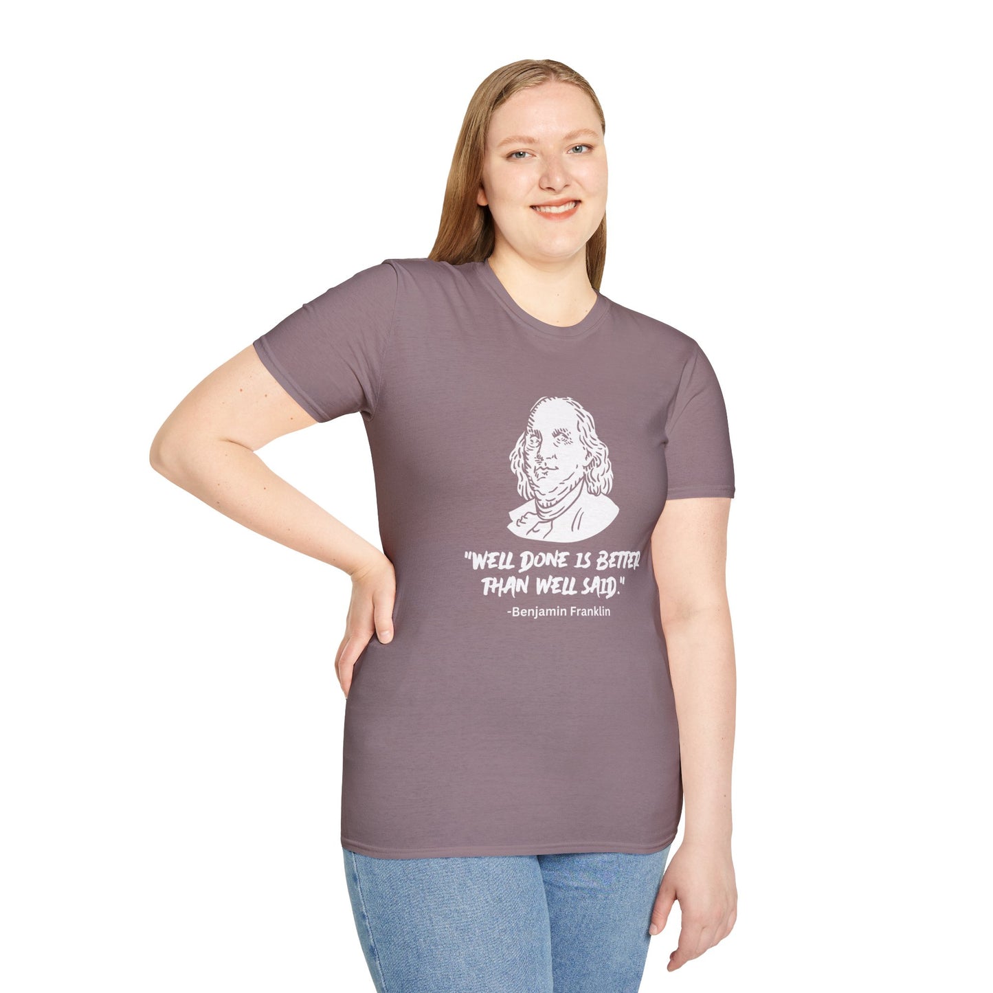 Well Said Women's Relaxed/Plus Tshirt (IW - White Logo) - Sweet Baby Jeez Teez